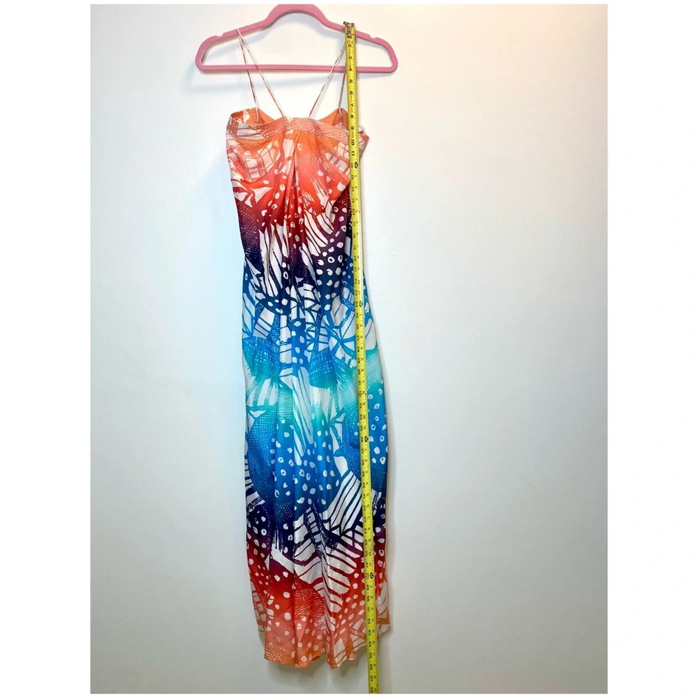 Diane Von Furstenberg “Gilmore Oasis” silk dress 🧡 - Picture 15 of 16